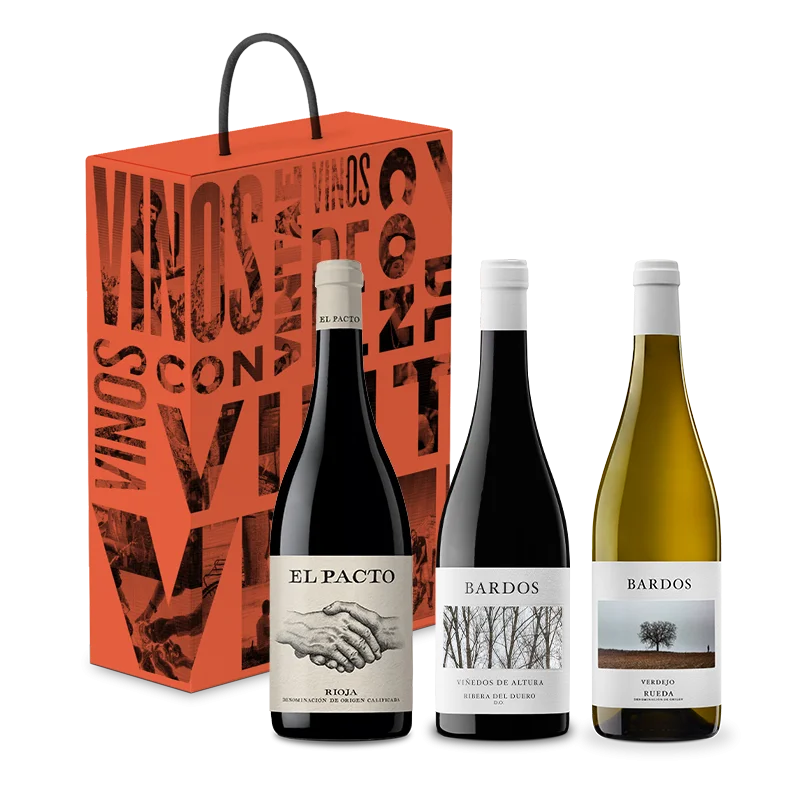 Estuche De Vinos con Vintae