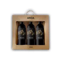 Estuche Aroa 3 botellas: