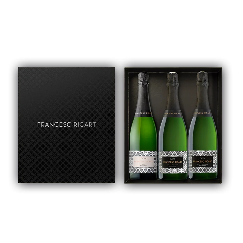 Estuche Francesc Ricart 3 botellas