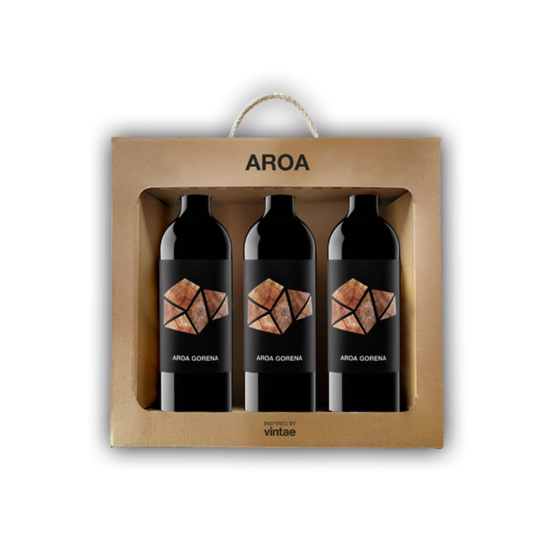 Estuche Gorena 3 botellas