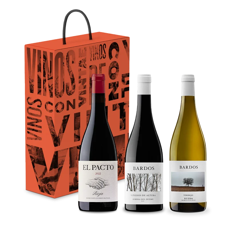 Estuche De Vinos con Vintae