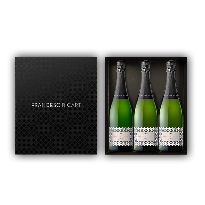 Estuche Francesc Ricart 3 Brut