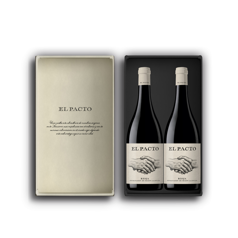 Estuche El Pacto 2 botellas