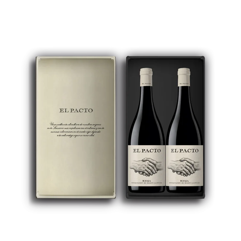 Estuche El Pacto 2 botellas