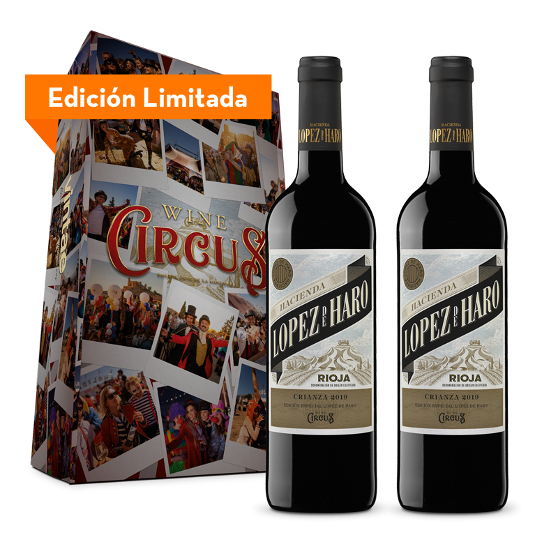 ESTUCHE WINE CIRCUS