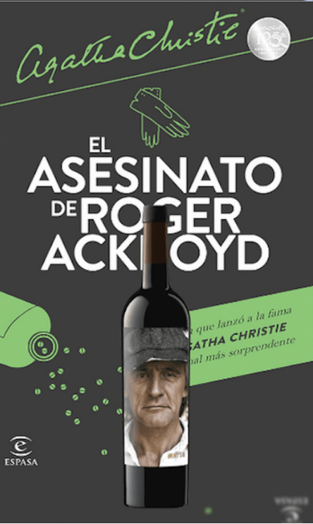 Vino tinto D.O Toro El Recio de Matsu con El Asesinato de Roger Ackroyd